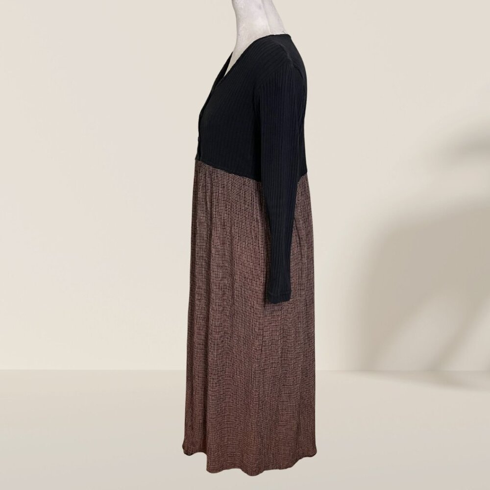 ✨ Dressing Clio Two-Tone Long Sleeve Maxi Dress – Size M - Picture 5 of 5